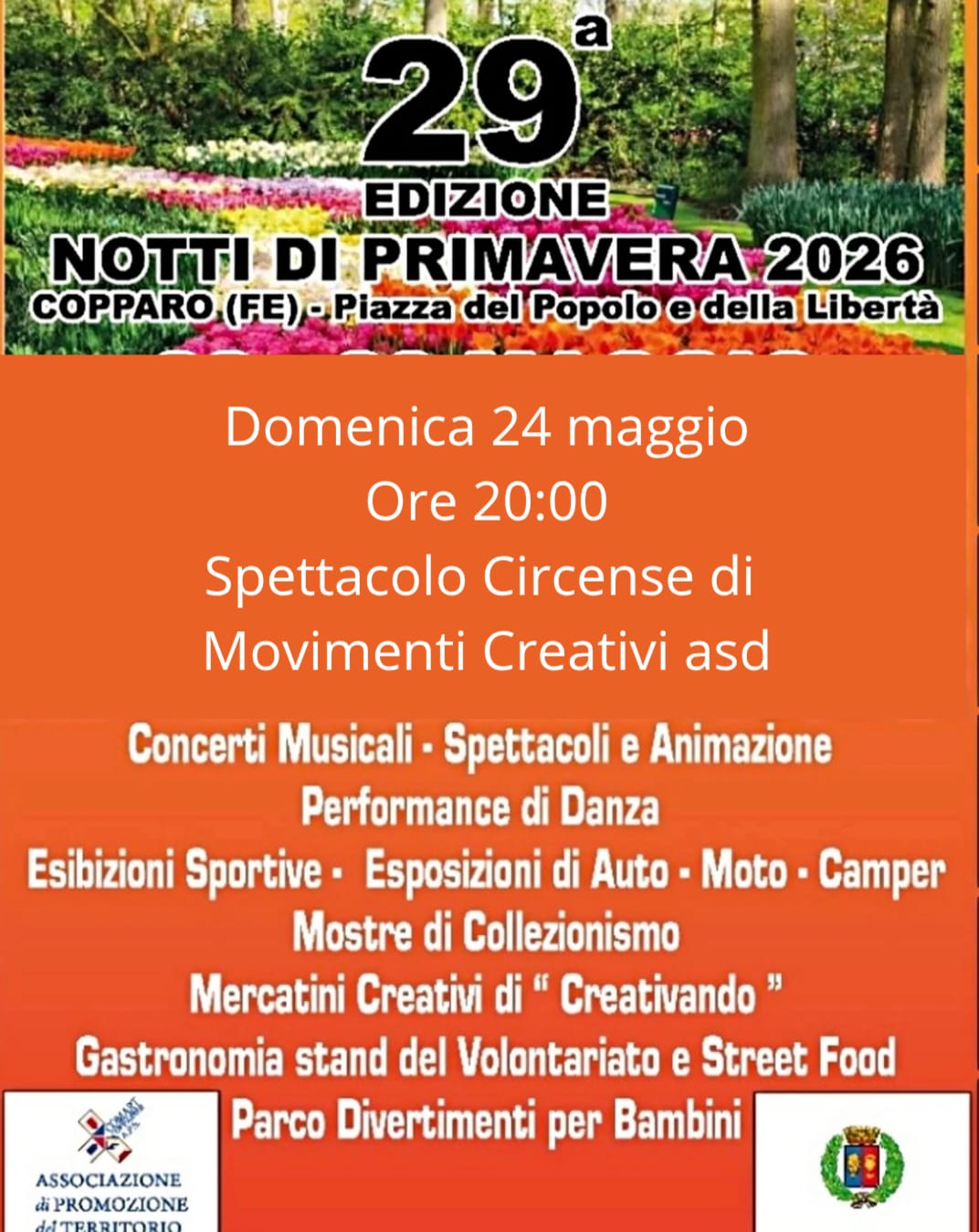 SHOW festa di primavera a Copparo